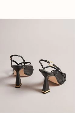 Ted Baker Cayena Black Strappy Heeled - 90mm Sandals 9 Ted Baker Cayena Black Strappy Heeled - 90mm Sandals -Ted Baker Shop M91706s4