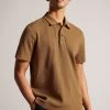 Ted Baker Natural Bute Short Sleeved Regular Fit Textured Polo 2 Ted Baker Natural Bute Short Sleeved Regular Fit Textured Polo -Ted Baker Shop M91824s
