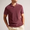 Ted Baker Pink Sndbank Short Sleeved Regular Fit Towelling Polo Shirt 1 Ted Baker Pink Sndbank Short Sleeved Regular Fit Towelling Polo Shirt -Ted Baker Shop M91935s