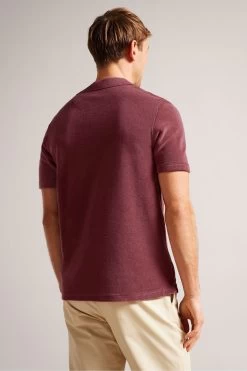 Ted Baker Pink Sndbank Short Sleeved Regular Fit Towelling Polo Shirt 8 Ted Baker Pink Sndbank Short Sleeved Regular Fit Towelling Polo Shirt -Ted Baker Shop M91935s2