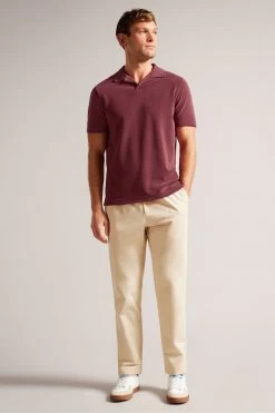 Ted Baker Pink Sndbank Short Sleeved Regular Fit Towelling Polo Shirt 9 Ted Baker Pink Sndbank Short Sleeved Regular Fit Towelling Polo Shirt -Ted Baker Shop M91935s3