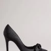 Ted Baker Black Moire Satin Bow 100Mm Court Shoes 2 Ted Baker Black Moire Satin Bow 100Mm Court Shoes -Ted Baker Shop M95554s
