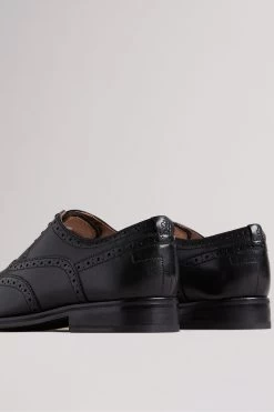 Ted Baker Amaiss Black Formal Leather Brogue Shoes -Ted Baker Shop M95967s3