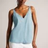 Ted Baker Blue Rubiez Double Layer Effect Cami Top 2 Ted Baker Blue Rubiez Double Layer Effect Cami Top -Ted Baker Shop N00679s