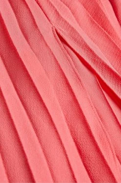 Ted Baker Pink Loueli Cross Front Pleated Dress With Knit Bodice 11 Ted Baker Pink Loueli Cross Front Pleated Dress With Knit Bodice -Ted Baker Shop N00682s5