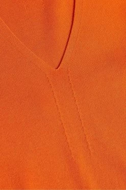 Ted Baker Orange Sarhaa Knitted Fitted Vest -Ted Baker Shop N00706s5