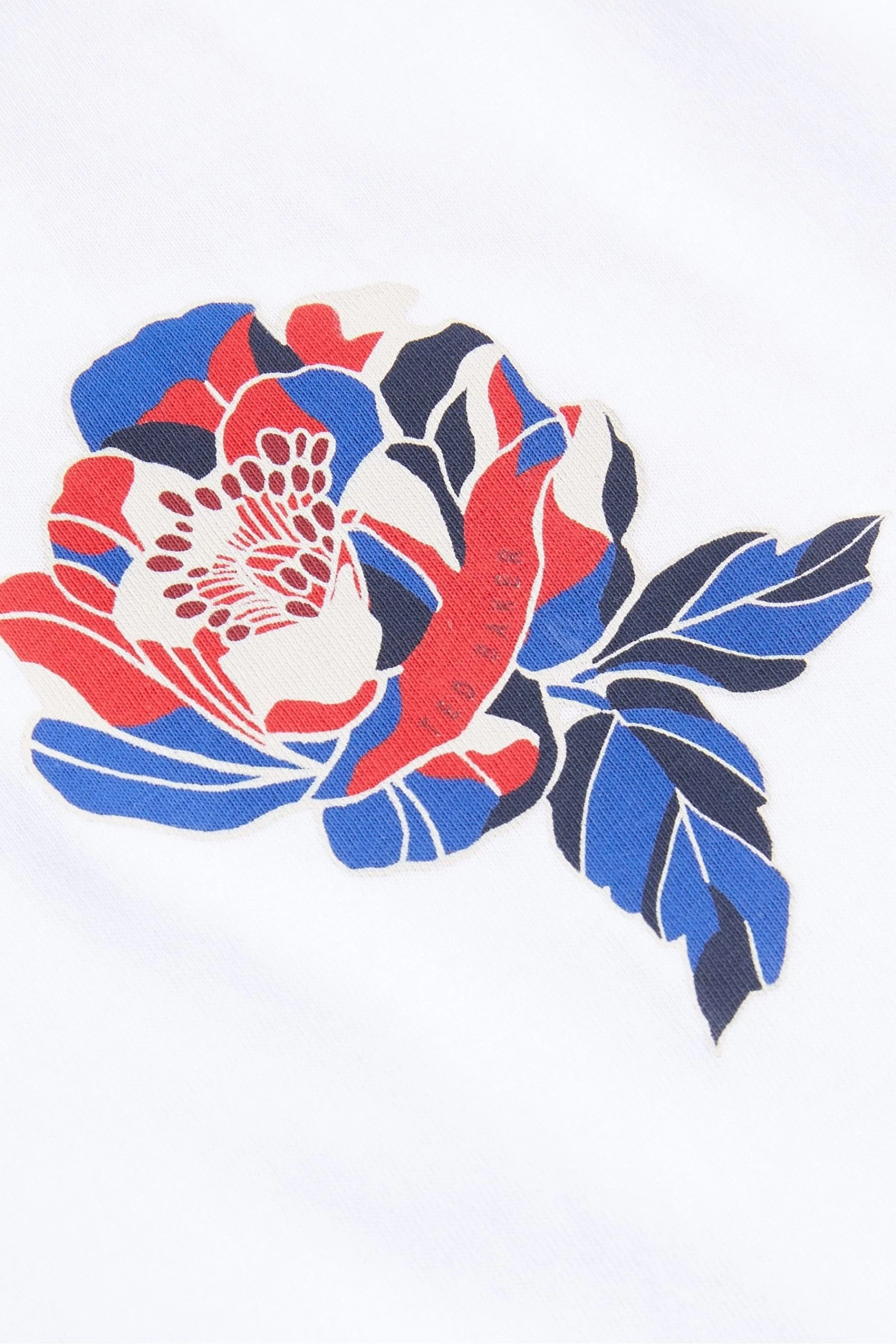 Ted Baker Nation Short Sleeve Coronation Themed White T-Shirt 8 Ted Baker Nation Short Sleeve Coronation Themed White T-Shirt - Image 6