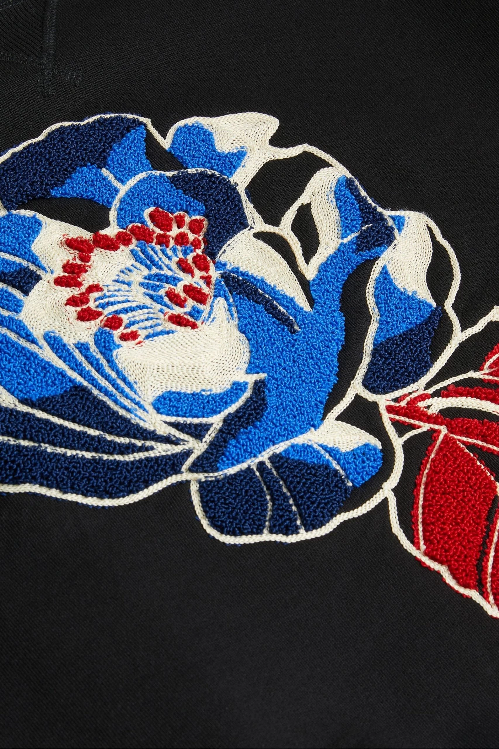 Ted Baker Danella Graphic Black Sweatshirt 7 Ted Baker Danella Graphic Black Sweatshirt - Image 5