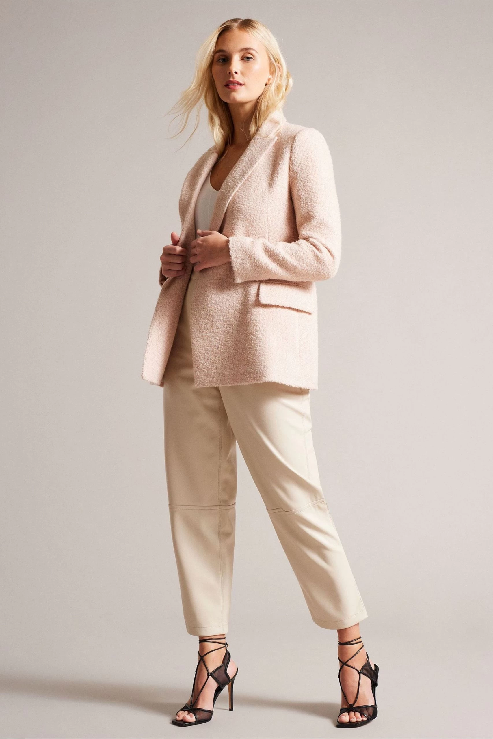 Ted Baker Junera Mesh Tie Black Strap Sandals 7 Ted Baker Junera Mesh Tie Black Strap Sandals - Image 5