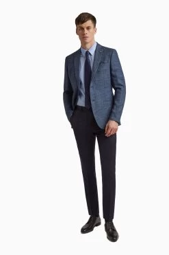 Ted Baker Tailoring Blue Airforce Check Slim Jacket 10 Ted Baker Tailoring Blue Airforce Check Slim Jacket -Ted Baker Shop N43842s3