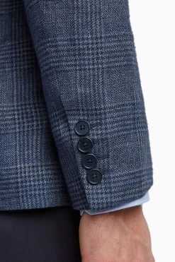 Ted Baker Tailoring Blue Airforce Check Slim Jacket 12 Ted Baker Tailoring Blue Airforce Check Slim Jacket -Ted Baker Shop N43842s5