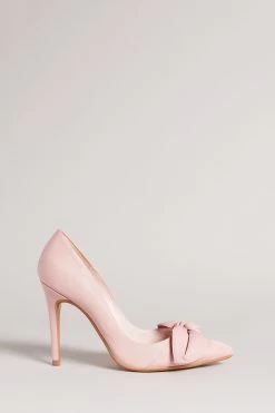 Ted Baker Hyana Dusky-Pink Moire Satin Bow 100Mm Court Shoes 7 Ted Baker Hyana Dusky-Pink Moire Satin Bow 100Mm Court Shoes -Ted Baker Shop T07227s2