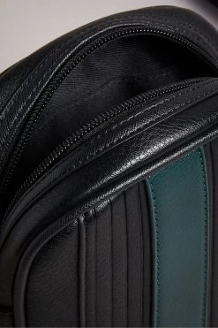 Ted Baker Black Evver Striped Pu Flight Bag 10 Ted Baker Black Evver Striped Pu Flight Bag -Ted Baker Shop T10159s4