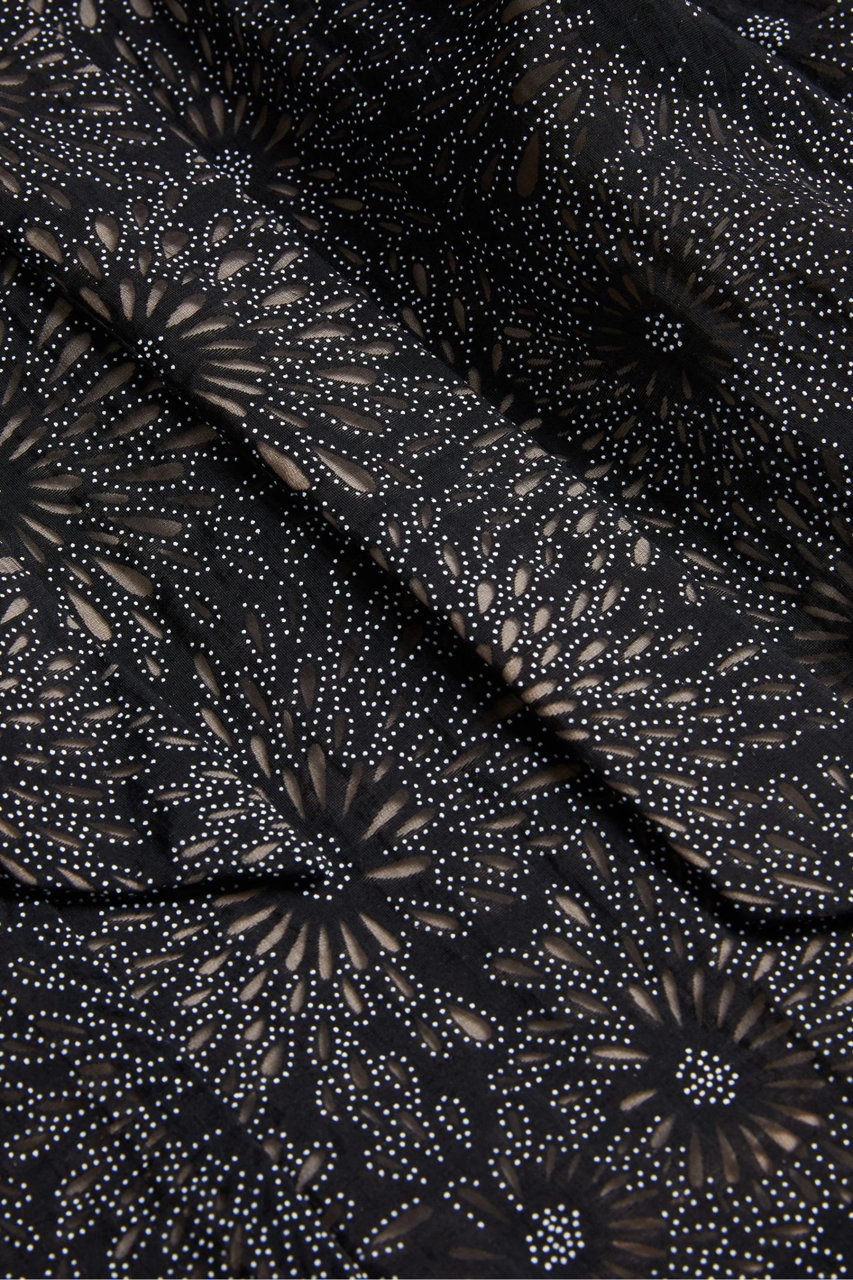 Ted Baker Ingriid Black Boxy Puffed Sleeve Top 7 Ted Baker Ingriid Black Boxy Puffed Sleeve Top - Image 5