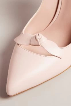 Ted Baker Pink Teliah Pointed Bow 100mm Court Heels 10 Ted Baker Pink Teliah Pointed Bow 100mm Court Heels -Ted Baker Shop T10247s4
