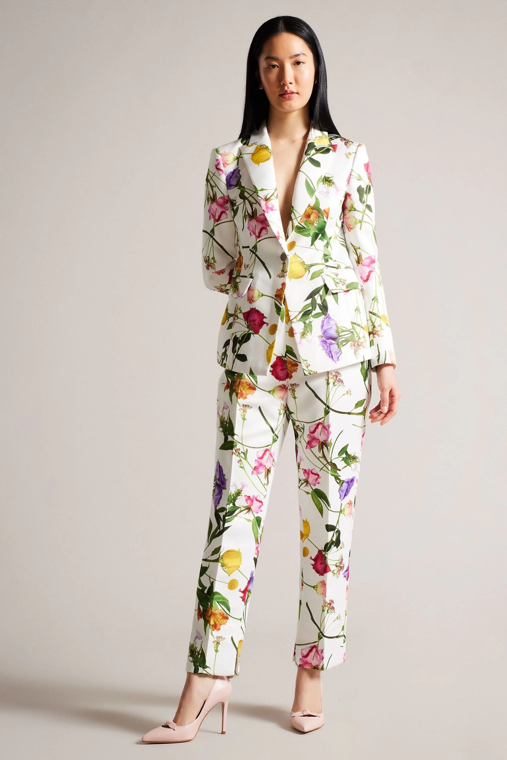 Ted Baker Pink Teliah Pointed Bow 100mm Court Heels 7 Ted Baker Pink Teliah Pointed Bow 100mm Court Heels - Image 5