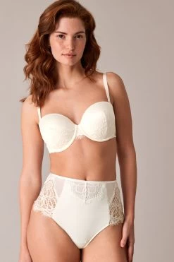 B By Ted Baker Ivory White Bridal Tummy Control High Waisted Knickers 10 B By Ted Baker Ivory White Bridal Tummy Control High Waisted Knickers -Ted Baker Shop T12 030s3