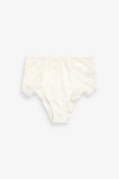 B By Ted Baker Ivory White Bridal Tummy Control High Waisted Knickers 13 B By Ted Baker Ivory White Bridal Tummy Control High Waisted Knickers -Ted Baker Shop T12 030s6