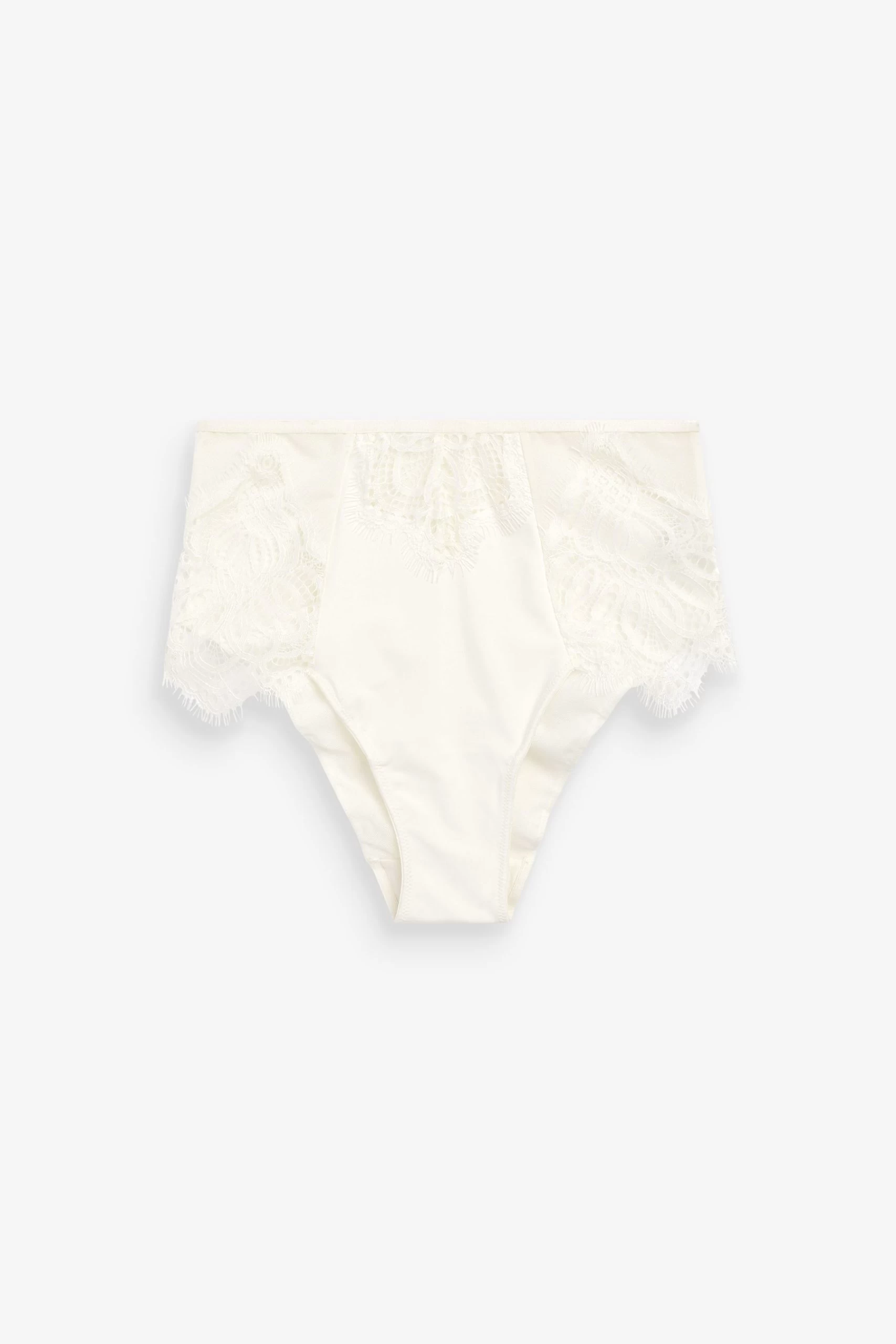 B By Ted Baker Ivory White Bridal Tummy Control High Waisted Knickers 8 B By Ted Baker Ivory White Bridal Tummy Control High Waisted Knickers - Image 6