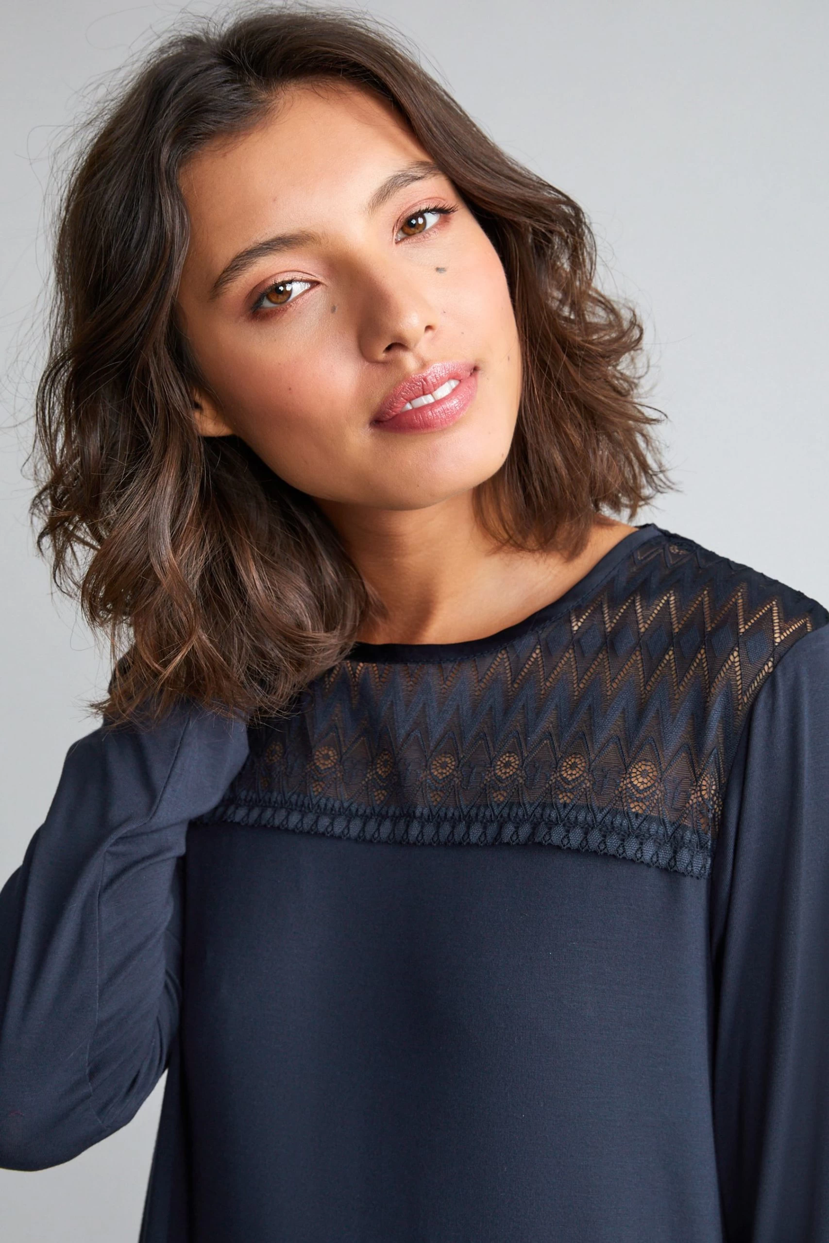 B By Ted Baker Modal Lace Pyjama Set 5 B By Ted Baker Modal Lace Pyjama Set - Image 3