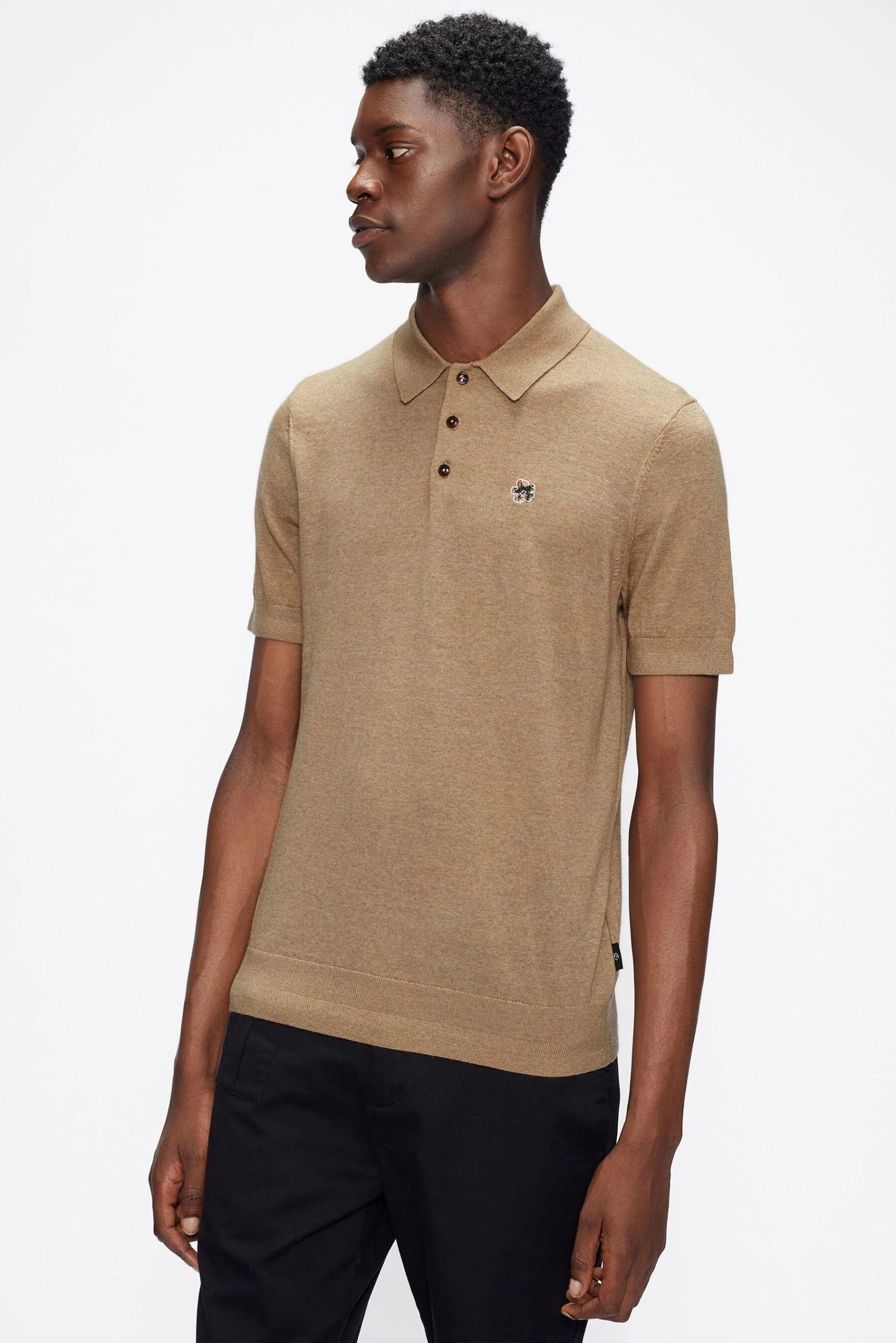 Ted Baker Haworth Ss Knitted Polo Shirt 3 Ted Baker Haworth Ss Knitted Polo Shirt