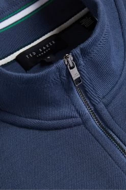 Ted Baker Blue Tymos Long Sleeved Regular Fit Zip Through Jacket 9 Ted Baker Blue Tymos Long Sleeved Regular Fit Zip Through Jacket -Ted Baker Shop T51457s4