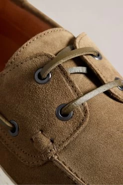 Ted Baker Green Euens Suede And Leather Boatshoe 10 Ted Baker Green Euens Suede And Leather Boatshoe -Ted Baker Shop T51480s4