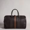Ted Baker Brown Evyday Brn-Choc Striped Pu Holdall Bag 2 Ted Baker Brown Evyday Brn-Choc Striped Pu Holdall Bag -Ted Baker Shop T55822s