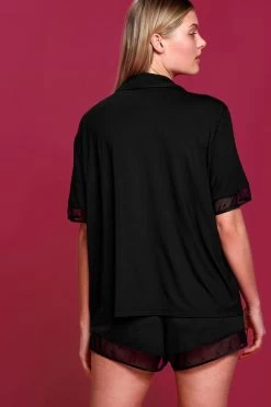 B By Ted Baker Modal Button Through Pyjama Top 19 B By Ted Baker Modal Button Through Pyjama Top -Ted Baker Shop T57055s2