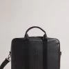 Ted Baker Joshey Black Recycled Pu Document Bag -Ted Baker Shop T58312s