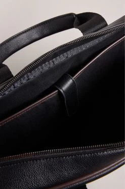Ted Baker Joshey Black Recycled Pu Document Bag 9 Ted Baker Joshey Black Recycled Pu Document Bag -Ted Baker Shop T58312s3