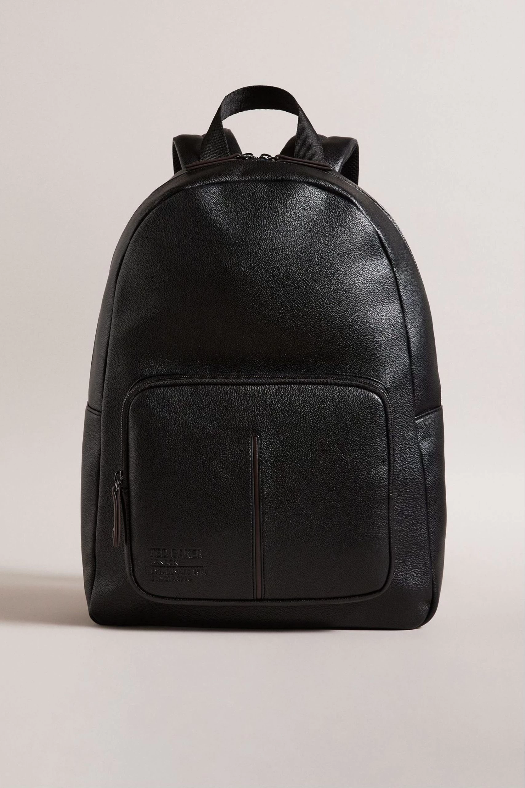 Ted Baker Joss Black Recycled Pu Backpack 3 Ted Baker Joss Black Recycled Pu Backpack