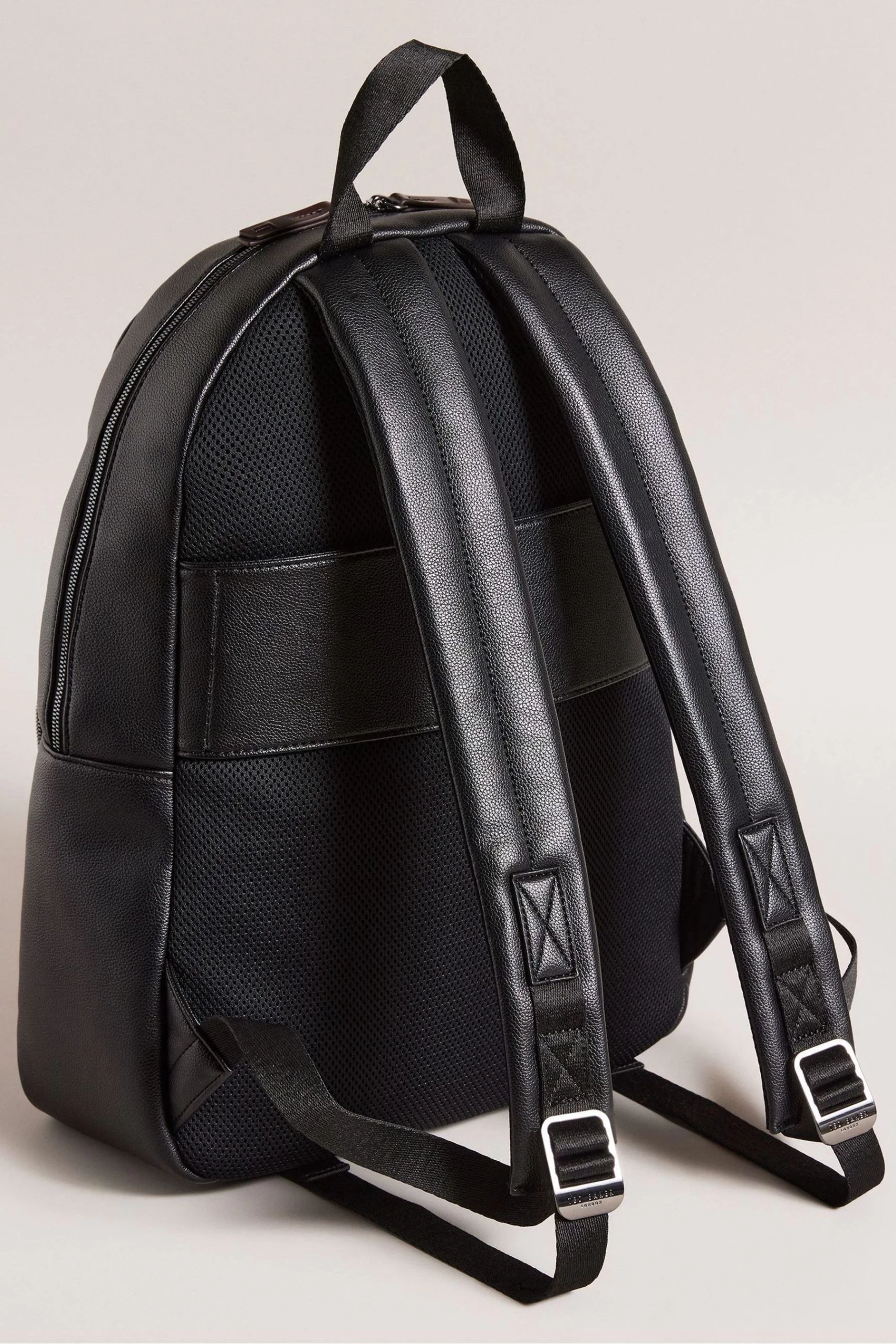 Ted Baker Joss Black Recycled Pu Backpack 4 Ted Baker Joss Black Recycled Pu Backpack - Image 2