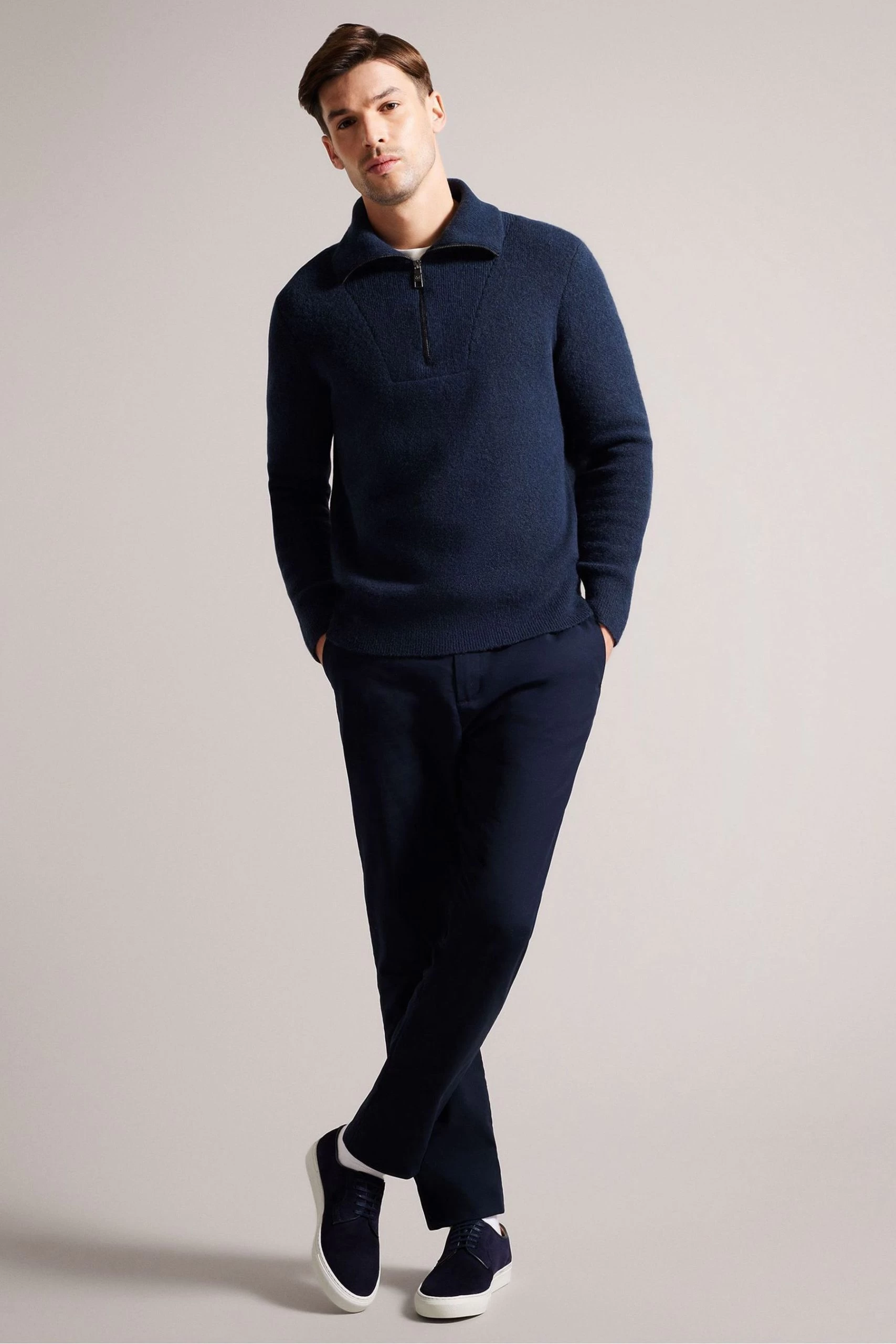 Ted Baker Blue Kantens Suede Hybrid Shoes 6 Ted Baker Blue Kantens Suede Hybrid Shoes - Image 5