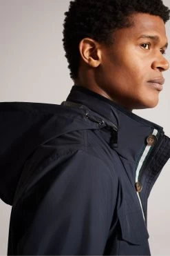 Ted Baker Blue Garceea Nylon Field Jacket 9 Ted Baker Blue Garceea Nylon Field Jacket -Ted Baker Shop T60254s3