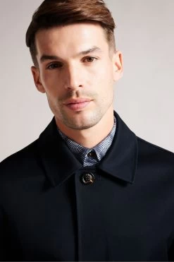 Ted Baker Blue Capel House Check Mac 10 Ted Baker Blue Capel House Check Mac -Ted Baker Shop T60256s4