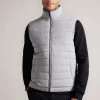 Ted Baker Grey Oveta Quilted Nylon Gilet 1 Ted Baker Grey Oveta Quilted Nylon Gilet -Ted Baker Shop T60266s