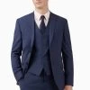 Ted Baker Premium Blue Panama Slim Suit Jacket 1 Ted Baker Premium Blue Panama Slim Suit Jacket -Ted Baker Shop T62 397s