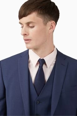 Ted Baker Premium Blue Panama Slim Suit Jacket -Ted Baker Shop T62 397s4