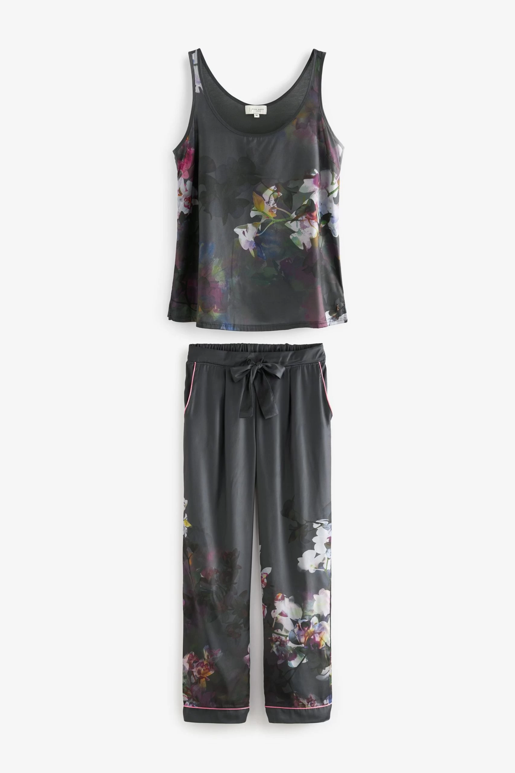 B By Ted Baker Satin Cami Pyjama Set 10 B By Ted Baker Satin Cami Pyjama Set - Image 8