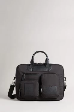 Ted Baker Mover Black Modular Document Bag