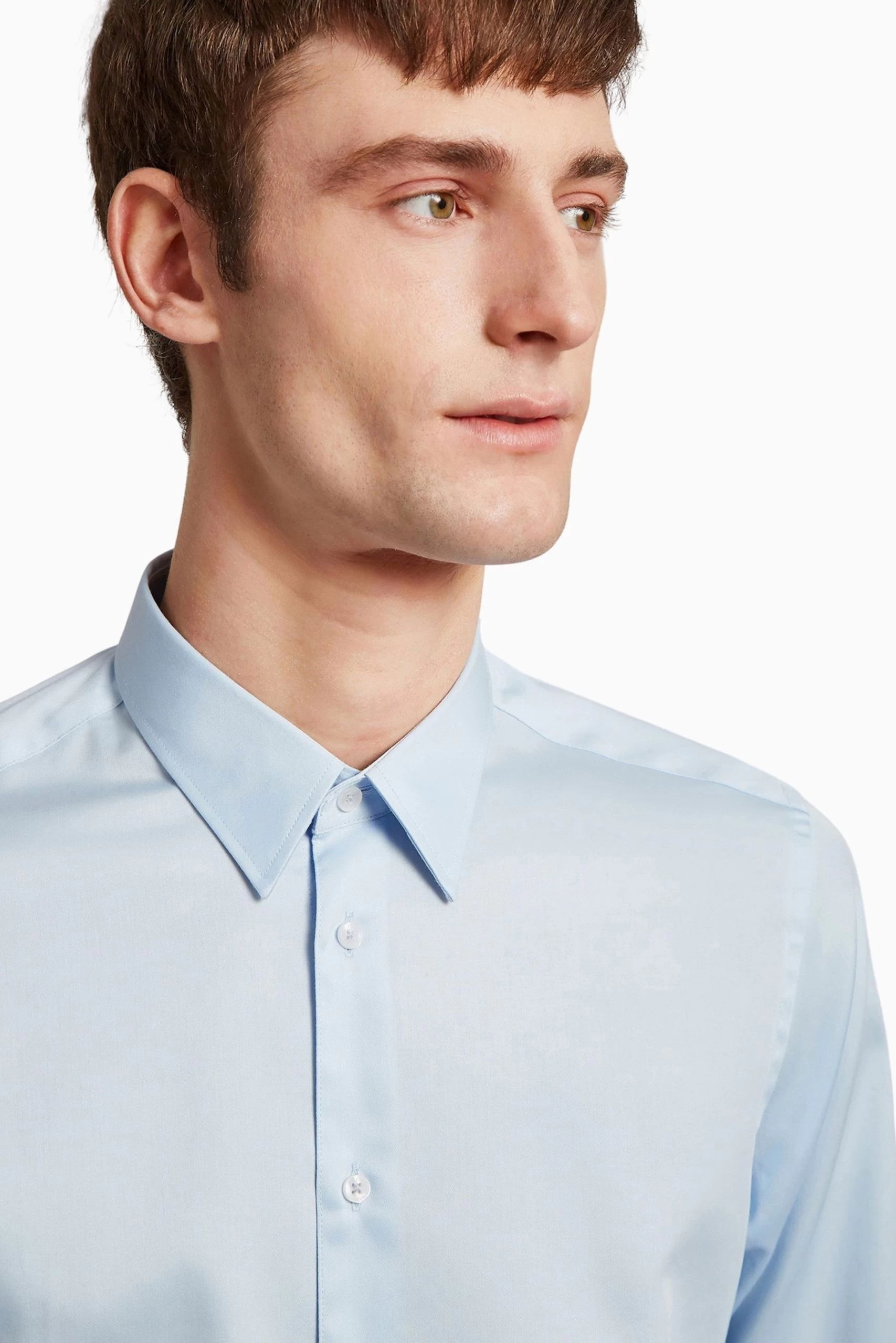 Ted Baker Tailoring Isla Blue Core Ice Slim Shirt 5 Ted Baker Tailoring Isla Blue Core Ice Slim Shirt - Image 3