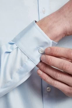 Ted Baker Tailoring Isla Blue Core Ice Slim Shirt 9 Ted Baker Tailoring Isla Blue Core Ice Slim Shirt -Ted Baker Shop T84116s4