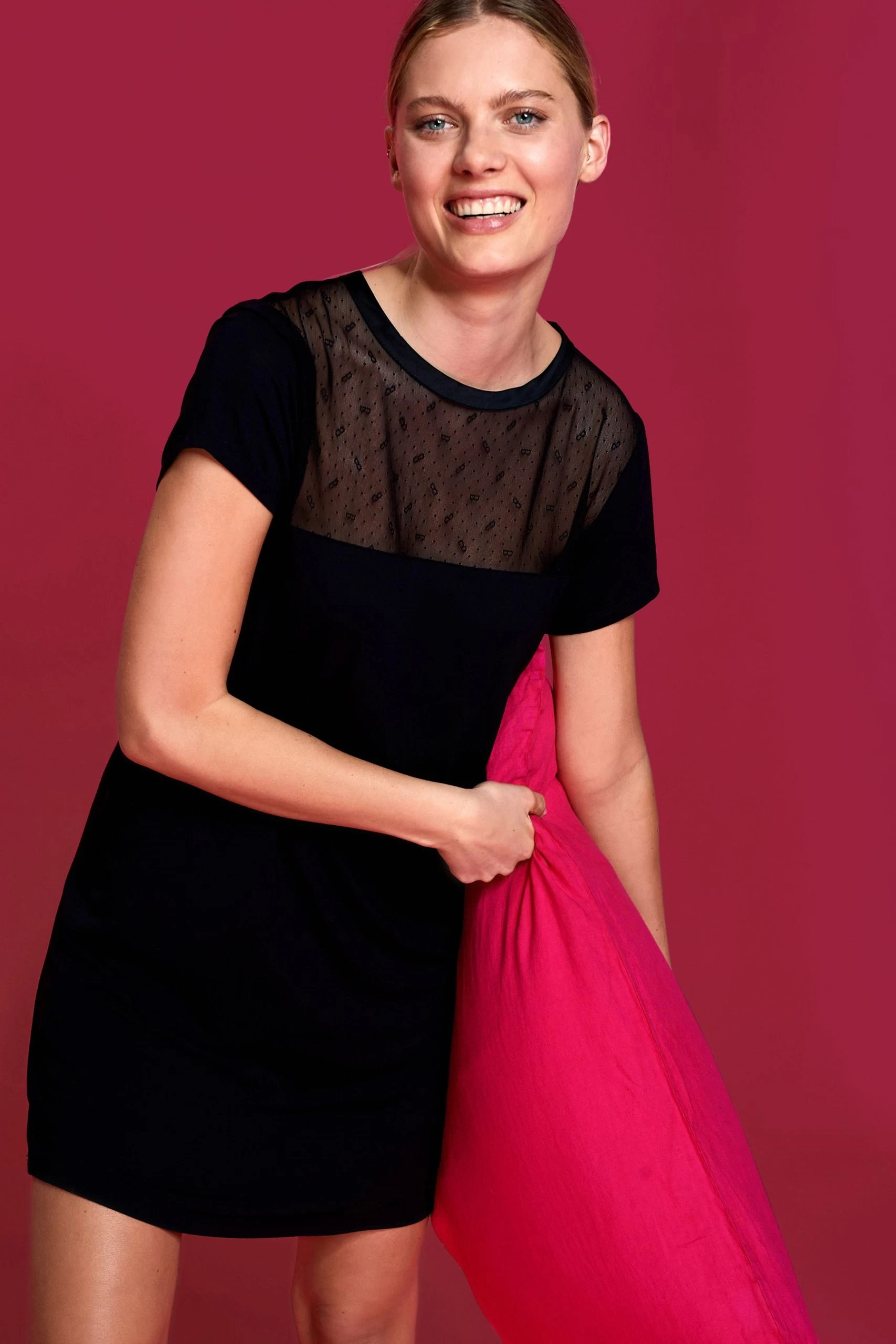 B By Ted Baker Black Modal Nightie 3 B By Ted Baker Black Modal Nightie