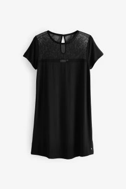 B By Ted Baker Black Modal Nightie 15 B By Ted Baker Black Modal Nightie -Ted Baker Shop U09042s2