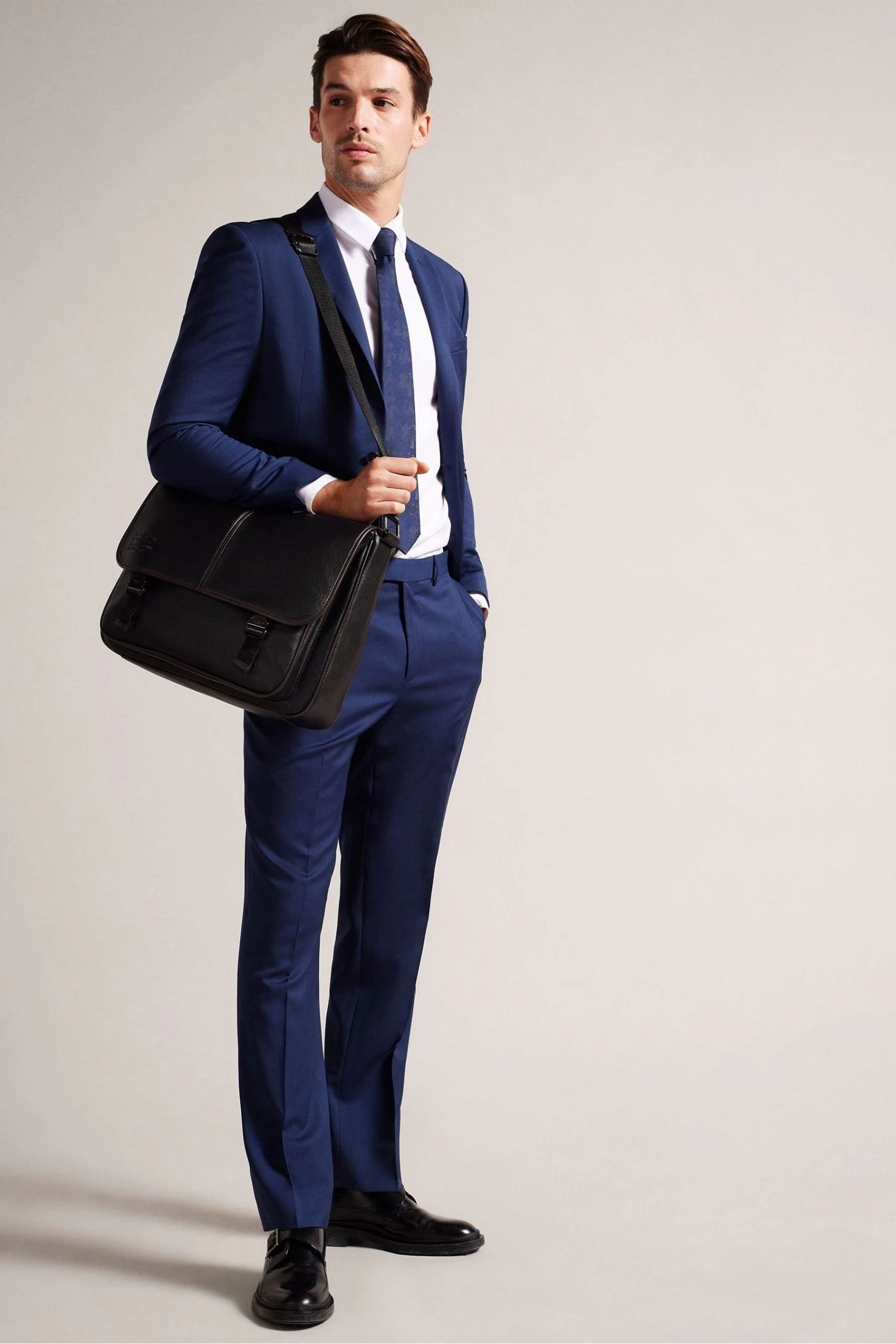 Ted Baker Josper Black Recycled Pu Messenger Bag 4 Ted Baker Josper Black Recycled Pu Messenger Bag - Image 2