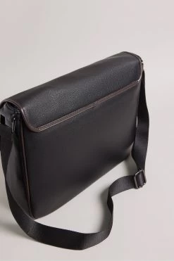 Ted Baker Josper Black Recycled Pu Messenger Bag 11 Ted Baker Josper Black Recycled Pu Messenger Bag -Ted Baker Shop U10081s4