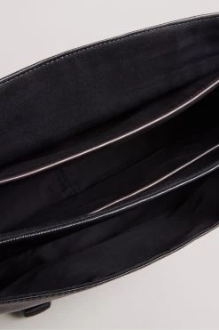 Ted Baker Josper Black Recycled Pu Messenger Bag 13 Ted Baker Josper Black Recycled Pu Messenger Bag -Ted Baker Shop U10081s6