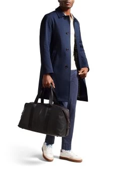 Ted Baker Josua Black Recycled Pu Holdall 15 Ted Baker Josua Black Recycled Pu Holdall -Ted Baker Shop U10131s7