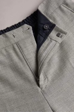 Ted Baker Grey Luccat Slim Fit Elasticated Trousers 10 Ted Baker Grey Luccat Slim Fit Elasticated Trousers -Ted Baker Shop U12184s4